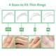 thumbnail image 2 of Ajustador de talla para anillos delgados Likimar de 1 mm a 4 mm, 8 piezas, 2 of 5