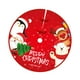 thumbnail image 3 of Cubierta De La Base De La Falda Del árbol De Navidad 90 Cm Redonda Cálida Para La Decoración Del Hogar Fiesta Estilo De Vacaciones A, 3 of 5