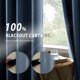 thumbnail image 3 of Cortinas NICETOWN Stone Blue 132 cm x 229 cm, 2 paneles, 3 of 8