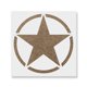 thumbnail image 1 of Plantilla de estrella militar Stencil Revolution para proyectos de arte, 1 of 8