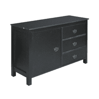 Muebles Santa Ana - Rack Tv 45"" Wooden Black