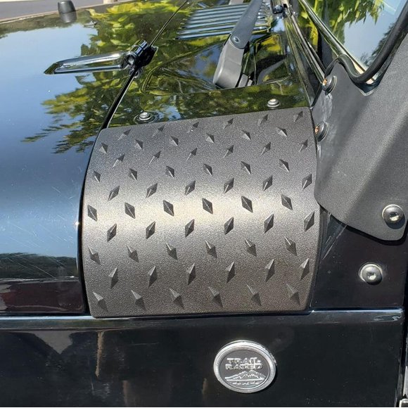 Protector del capó MOEBULB para Jeep Wrangler JK 2007‑2018