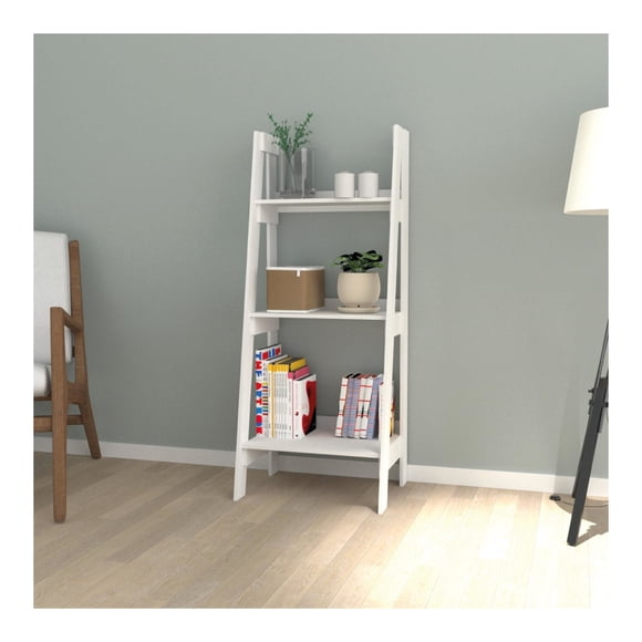 Estante 3 Niveles 50.8x38.5x117 Cms Blanco