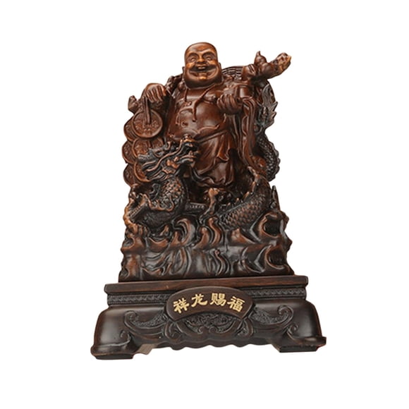 Estatua De Buda Sentado, Escultura De Buda Artesanal Para Sala De Estar, Jardín, Mesa, Estilo A