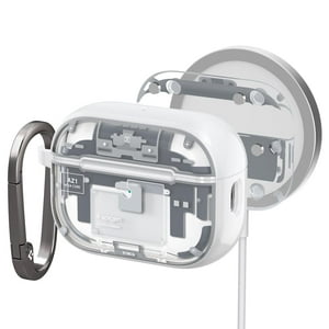 Funda Spigen Ultra Hybrid (Mag Fit) Para Airpods Pro 2, Color Blanco