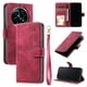 thumbnail image 3 of Funda Cartera para Realme 13 Pro Plus Tapa con Ranuras, Soporte y Correa Rojo, 3 of 5