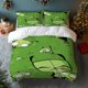 thumbnail image 1 of 3pcs ZIM Green Background Multi-Character Digital Print Set | Polyester Anti-Pilling, 1 of 1