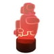 thumbnail image 3 of Lampara Ilusion 3d Among Us De 7 Colores Base Touch, 3 of 6