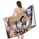 thumbnail image 4 of Hilda Toalla de playa de secado rápido con diseño temático, regalo para mujeres y niñas, ideal para cumpleaños, fans, amantes de la música, uso en la playa o al aire libre, 78 × 150 cm, 4 of 6