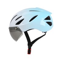 Magideal - Ventilación De Casco Para La Bicicleta De Bicicleta Ventilación Removible Portátil Con Sombrero De Parabrisas Para Deportes Al Aire Libre Ciclismo De Azul