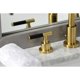 thumbnail image 2 of Grifo Kingston Brass Kaiser FSC8953CKL de instalación amplia en latón cepillado, 2 of 5
