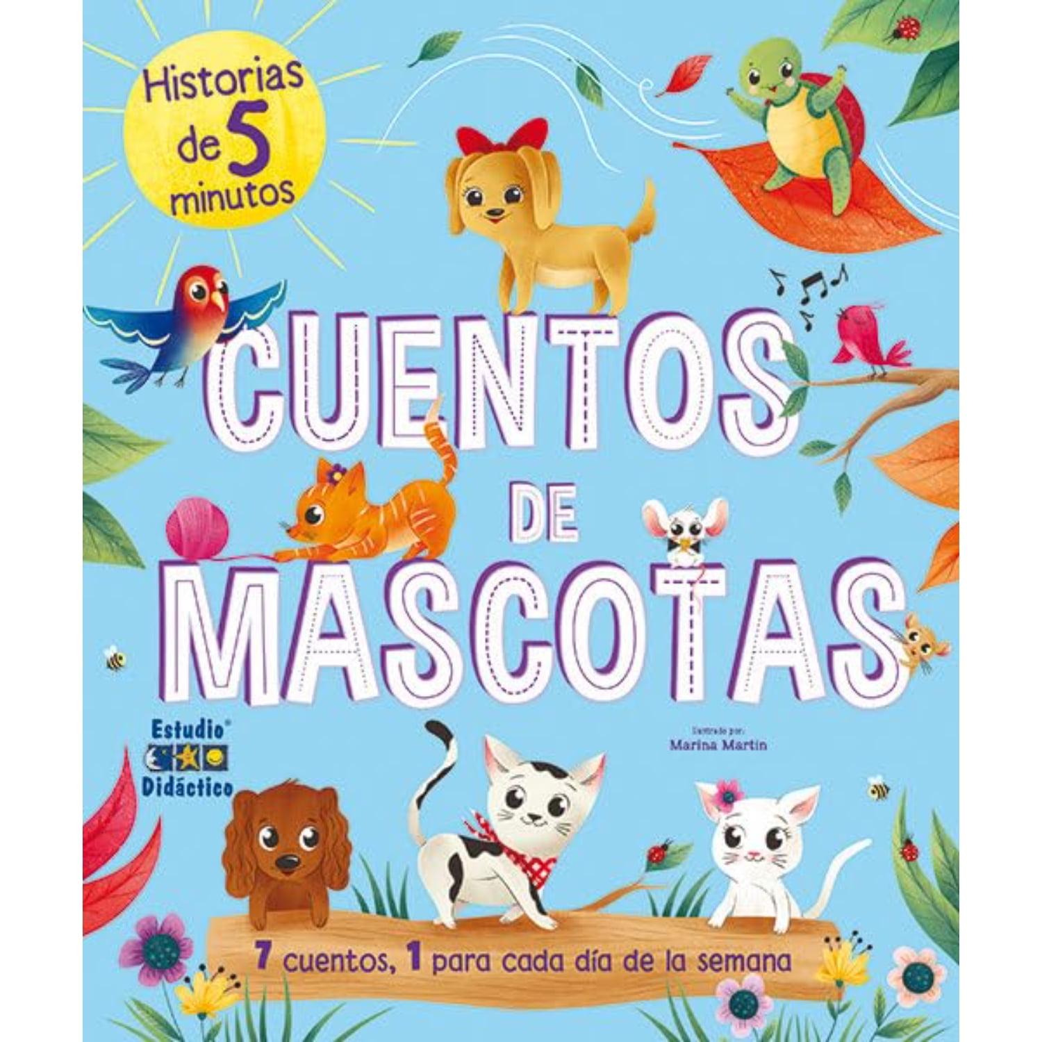 Edimat Libros - Libro Cuentos De Mascotas -un Cuento Para Cada Dia-