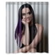 thumbnail image 1 of Cortina de ducha Katy Perry, juego de cortinas de baño con ganchos, tamaño 60 x 72 pulgadas, 1 of 3