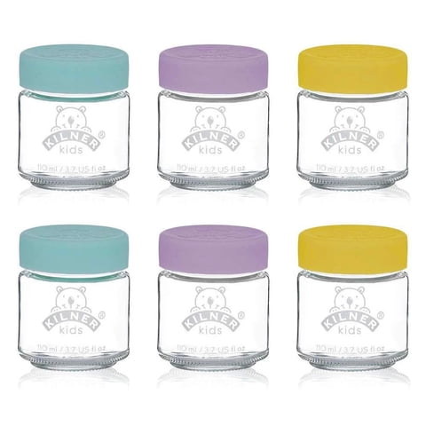 Kilner - Set 6 Frascos Bebe 110 Ml