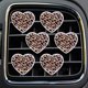 thumbnail image 2 of Clip de ventilación para aromatizador de auto Xinjincang Leopardo Corazón, 6 piezas, 2 of 7