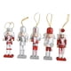 thumbnail image 2 of 5 Adornos Navide?os De Cascanueces, Juguete De Marionetas De Cascanueces Para Decoración Del Hogar Y Fiesta, Color Plateado, 2 of 5