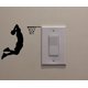thumbnail image 1 of Calcomanía de Pared FINKNNI 12 cm x 11 cm Baloncesto Negro, 1 of 4