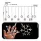 thumbnail image 2 of Guirnalda Cortina Decorativa 3,5m LED Diseño Copo de Nieve, 2 of 2