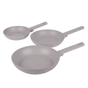 Set De Sartenes 3 Pzs - Berlinger Haus, Línea Taupe, Antiadherente.
