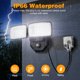 thumbnail image 4 of Foco LED de Inundación Onforu 32W 3200LM con sensor crepúsculo‑amanecer, negro, 4 of 7