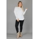 thumbnail image 2 of Sweater Mujer Manga Larga Murciélago Tejido Botones 6020, 2 of 4