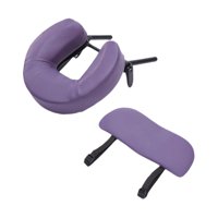 Ioensy - Mesa De Masaje Con Reposacabezas Ajustable Y Cojín Para Salón, Spa Y Hogar, Color Morado