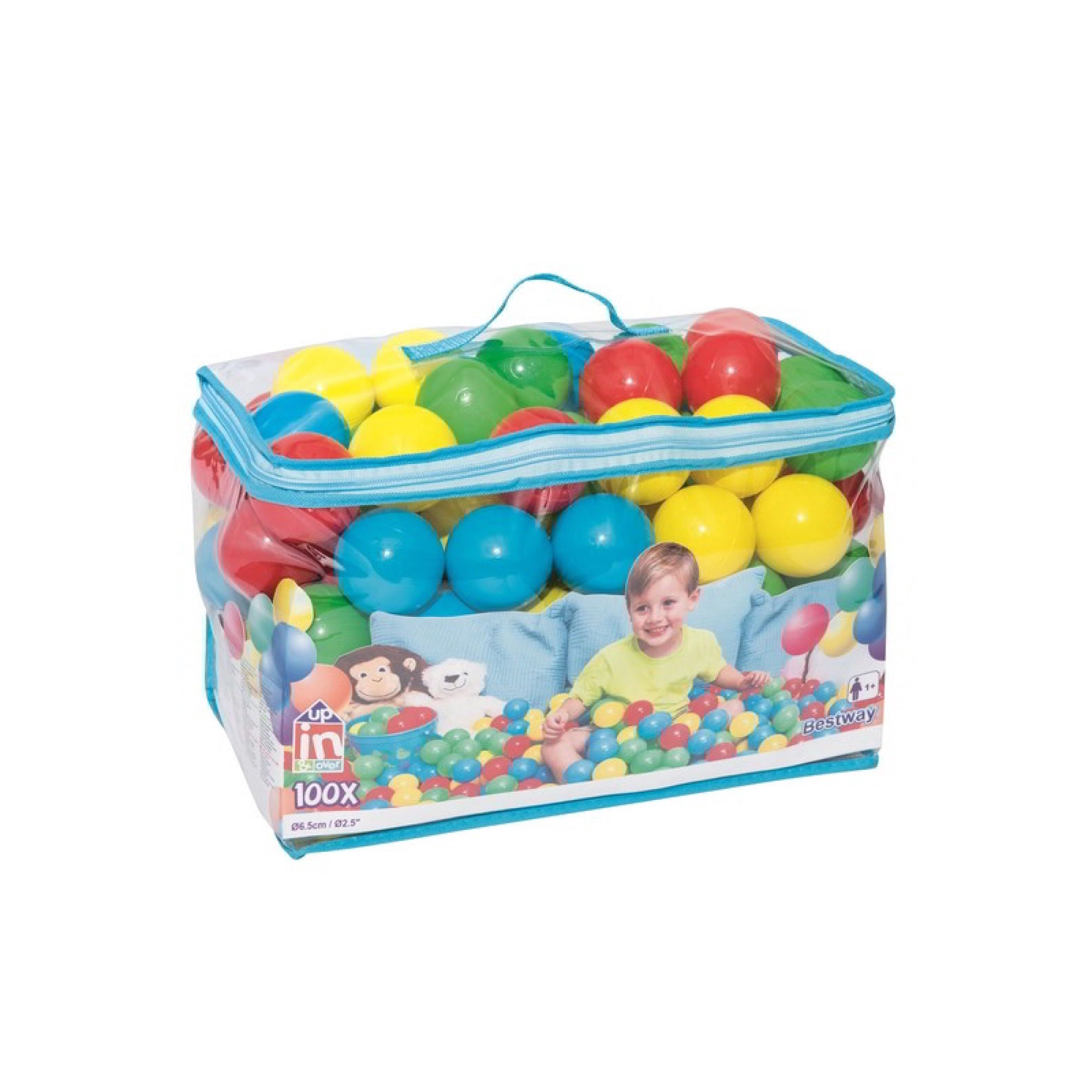 Preescolar Set 100 Pelotas Colores