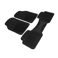 Genérico - Cubre Piso Camello 3 Piezas 2 Delanteras Y 1 Trasera Larga