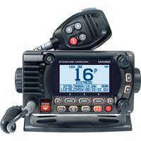 Standard Horizon - Radio Vhf Estándar Horizon Gx1800G Con Gps De 25 W, Color Negro