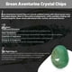 thumbnail image 5 of Fragmentos de cristal Orientrea 500 g de aventurina verde 7‑9 mm, 5 of 6