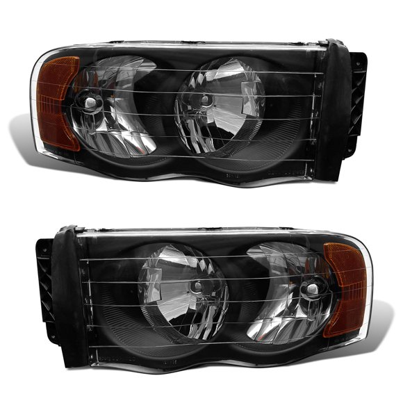 Faros AXLAHA Dodge Ram 2002-2005 Negro – Par