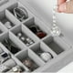 thumbnail image 3 of Caja Presentación para Exhibir Anillos y Joyas Elegante Terciopelo y Cristal, 3 of 4