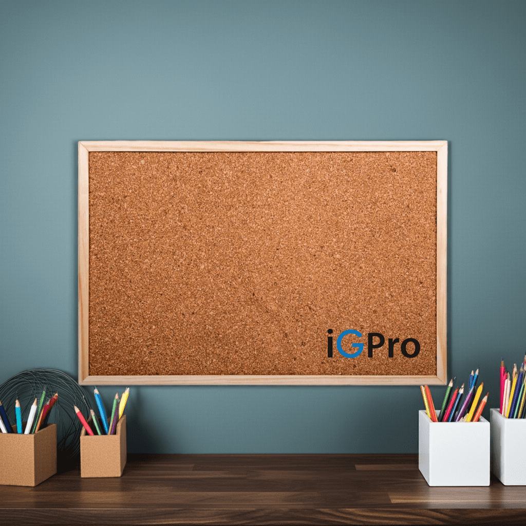 Igpro - Pizarra De Corcho 60x90cm