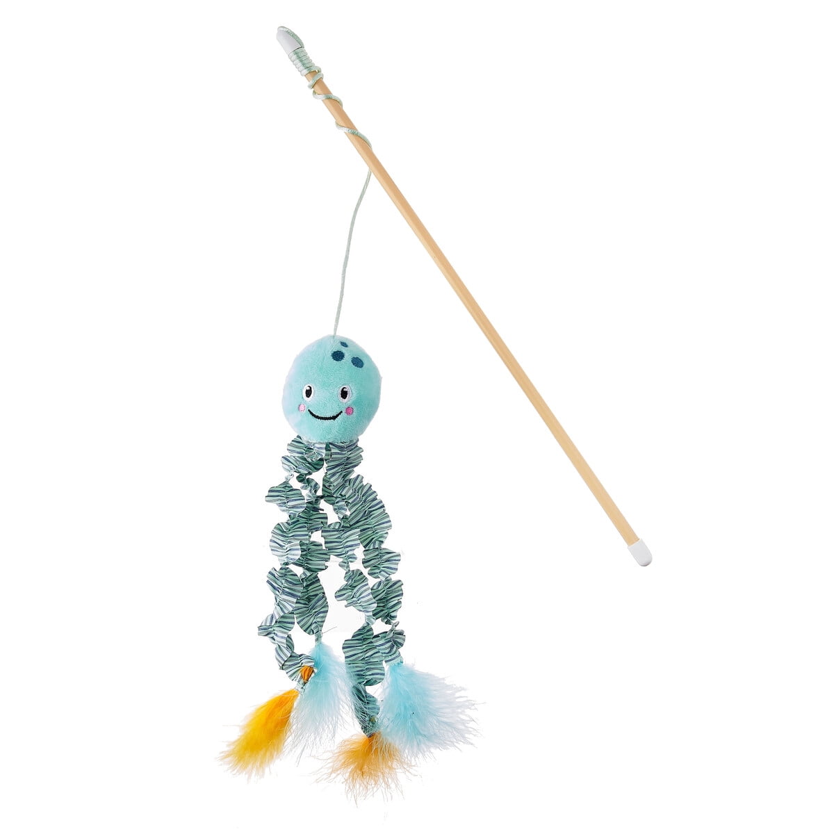 Juguete Gato Vibrant Life Medusa Catnip Varita Azul
