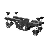 Magideal - Juego De Tableros Kits De Instalación De Puertas Con Ruedas De Traslación Kits De Instalación De Puertas Carro Elevador De Puertas Para Puertas De Ent