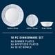 thumbnail image 4 of Juego de vajilla Corelle de 18 piezas para 6 personas, vidrio liviano, 4 of 5