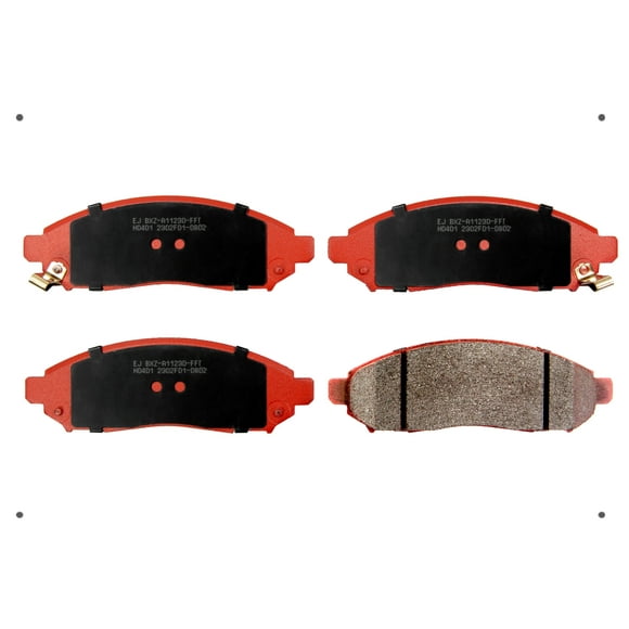 Set Pastillas Frenos Ital Brakes Delanteras Para Nissan Xterra 2013 2013
