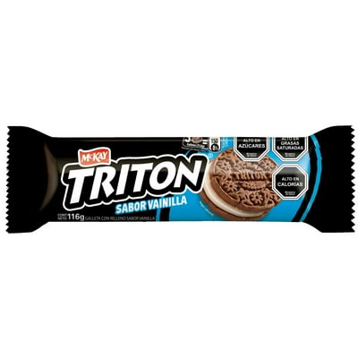 Paquete Galleta Triton Vainilla 116 G Mckay