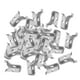 thumbnail image 2 of 40 Piezas Clips Para Estante De Gabinete Accesorios De Soporte Pasadores De Soporte Para Estante De Aluminio, 2 of 5