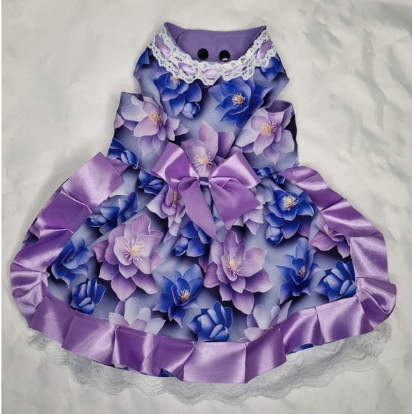 Vestido mascota huasa china lila talla S