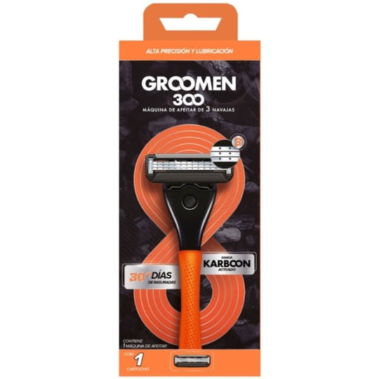 Máquina De Afeitar Grooment Banda Karboon Activado