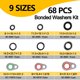 thumbnail image 2 of Kit de sellos O‑RING NBRINGO AC 68 piezas R134a, 2 of 6