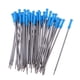 thumbnail image 1 of paquete de 50 0,5 mm plumilla metal rollerball pen gel pen signo pluma recambios azul, 1 of 5