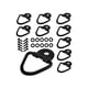 thumbnail image 4 of Clip De Montaje En Superficie De Anclaje De Amarre De Anillo En V De Carga Para Camiones Domésticos, Ganchos De 10 Piezas, 4 of 5