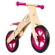 thumbnail image 1 of Bicicleta De Equilibrio Aprendizaje Madera Flamenco Rosa, 1 of 10