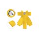 thumbnail image 3 of INSPIRE CHIC Broche de Cinta para Mujer Lazo Corbata de Moño Broches de Fiesta de Boda Amarillo, 3 of 4