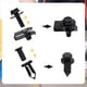 thumbnail image 5 of 35 piezas de protector contra salpicaduras de motor, tornillos, pernos y clips para carrocería, clips para parachoques, clips para carrocería, kit de tuercas en U extruidas para G35, G37, FX35, FX45,, 5 of 7