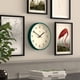 thumbnail image 4 of Reloj de pared JONES CLOCKS Studio 30 cm Verde Oscuro Moderno, 4 of 6