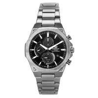 Casio - Reloj Cronógrafo Slim Line Para Hombre Edifice Cristal De Zafiro Análogo Dial Gris Solar Efs-S570Dc-1A 100M