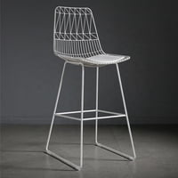 Oh! Mi Hogar ® - Taburete Wire Acolchado 77Cm